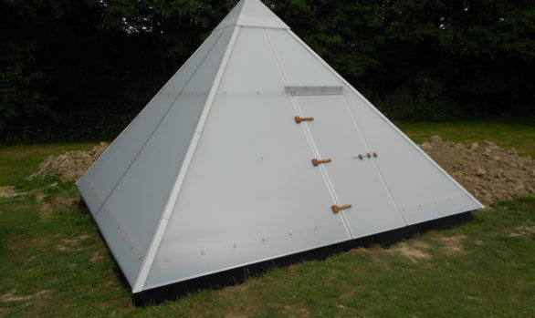 Zahradní pyramida - Z 4×4 m / ɑ 52°